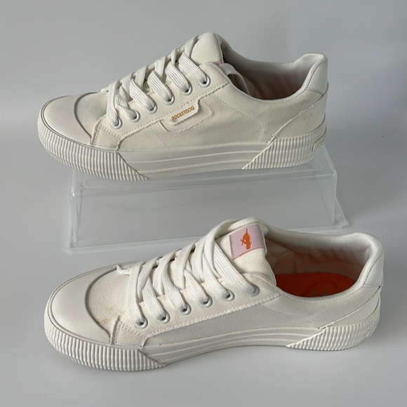 Rocket Dog Women’s White Sneakers Casual - 9 - Picture 3 of 9